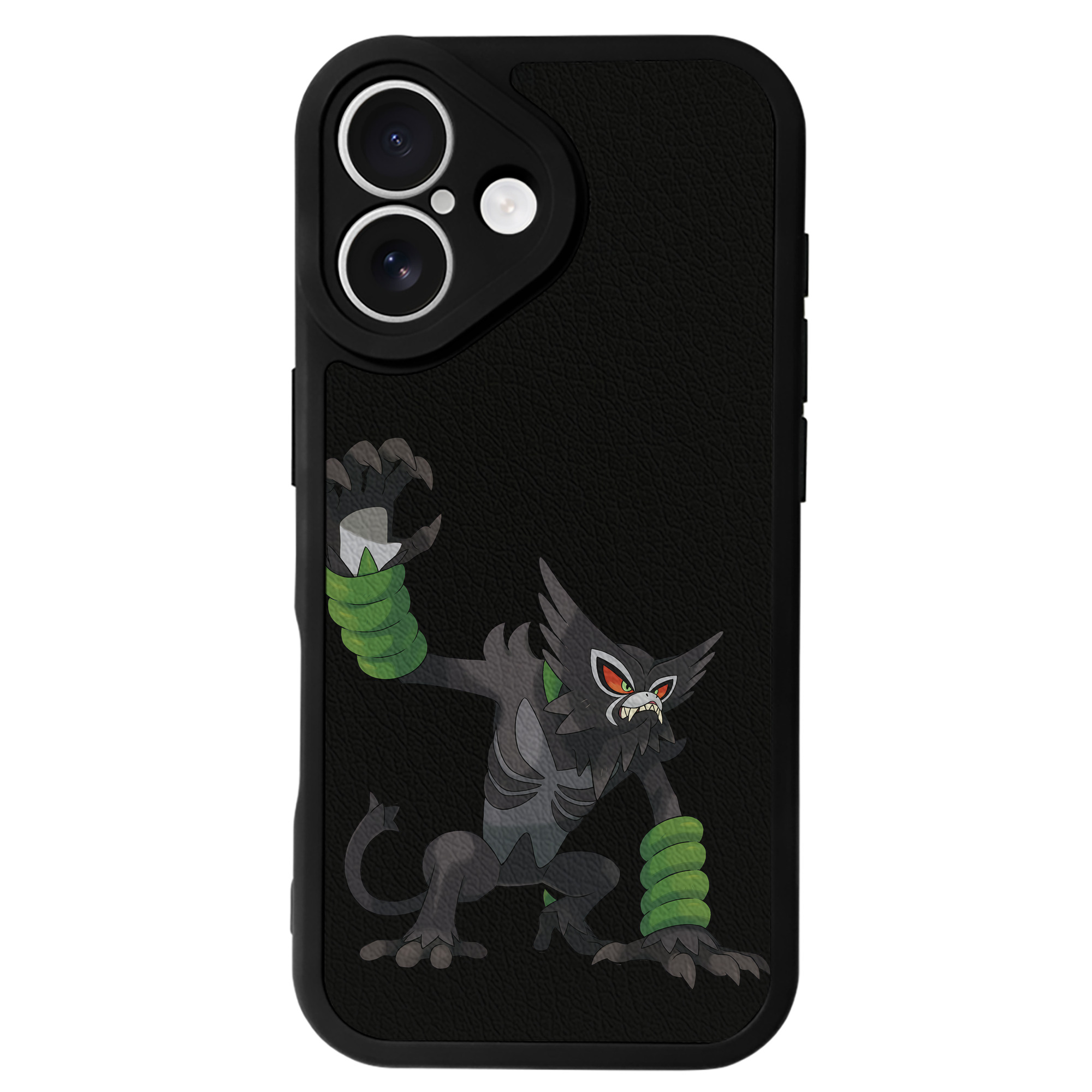 （画像用） ポケットモンスター Pokémon 【iPhone 16シリーズ対応】シリコンスマホケース（レザー調） 材質：シリコン
